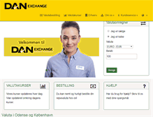 Tablet Screenshot of dan-exchange.com